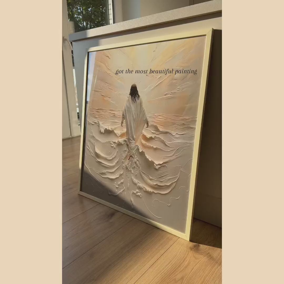 Jesus Walking on Water I - Canvas